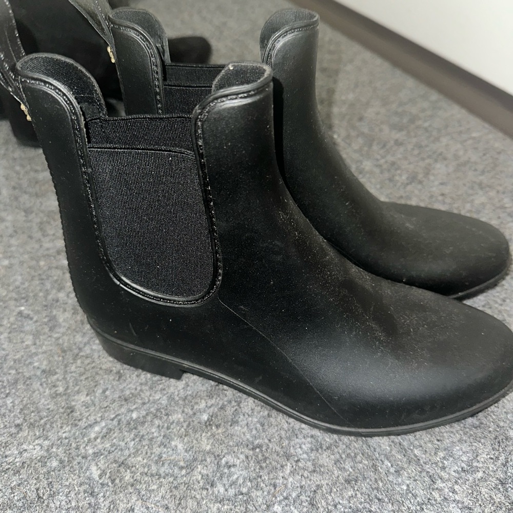 SAM EDELMAN women’s Black Rain Boots